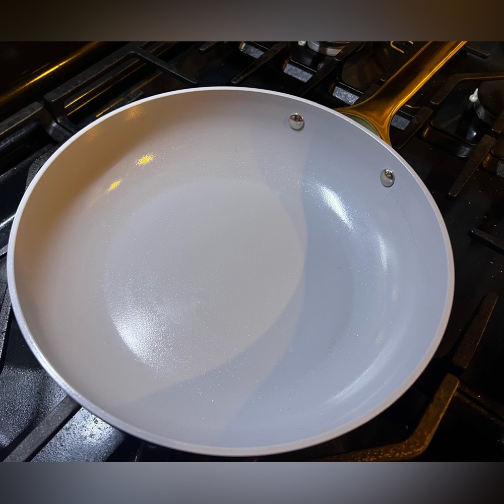 Caraway Home 10.5” Fry Pan | Iconics Collection Black & Gold NEW - Picture 3 of 7
